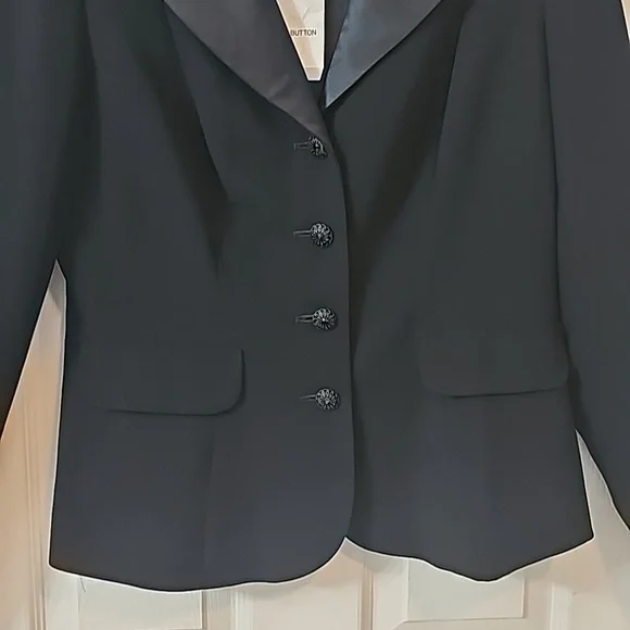 2PC Talbots Suit Set Blazer & Pants Jacket Elegant Wear Career Office Wear - Picture 11 of 16